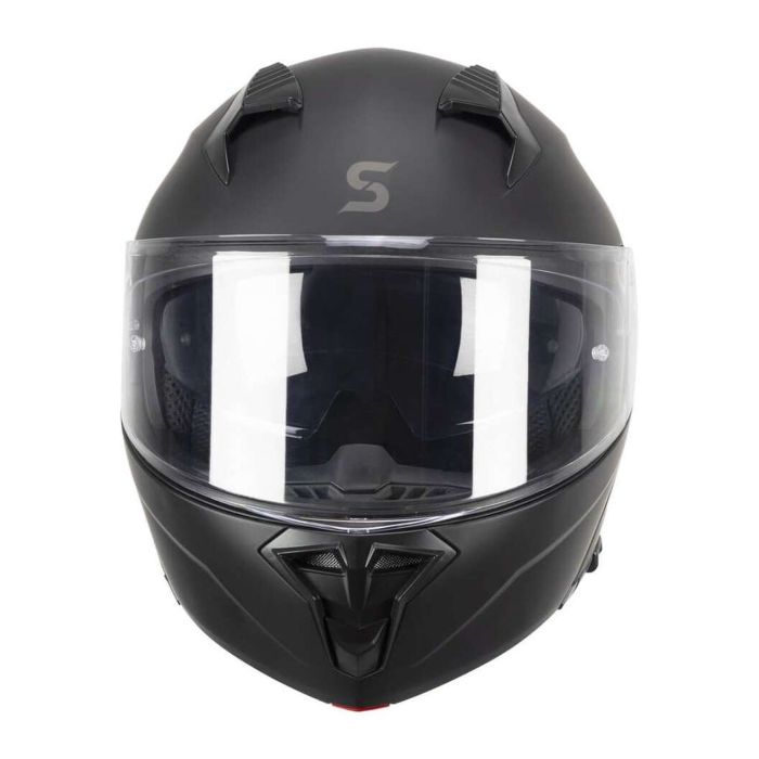 Casco Modulare Ska-p Falcon P/j Con Sunvisor Nero Opaco