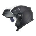 Casco Modulare Ska-p Falcon P/j Con Sunvisor Nero Opaco