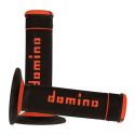 Manopole Domino A020 Off Road 118mm Nero Arancio