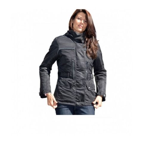 Giacca Moto Donna Jollisport Page Nero