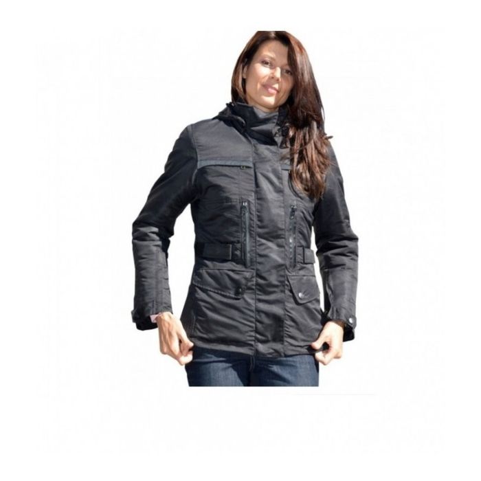Giacca Moto Donna Jollisport Page Nero