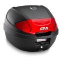 Givi E300n2b - Bauletto Monolock Nero 30 Lt Cat. Rosso