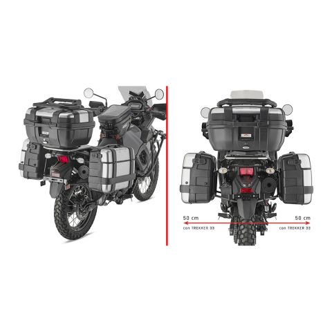 Givi Pl4133 - Portav. Later. Kawasaki Klr 650 S (2023)