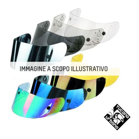 Tucano Urbano Visiera Lunga Trasparente C1054 Per Casco El'p