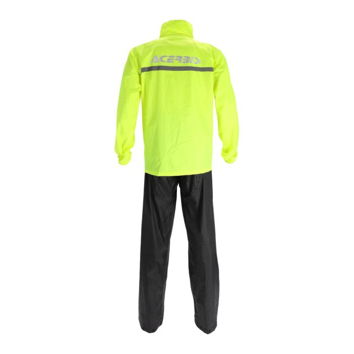 Completo Antiacqua Acerbis Line Nero Giallo