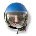 Casco Jfm Demi Jet Monocolore Blu Opaco