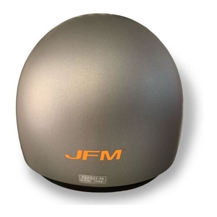 Casco Jfm Demi Jet Monocolore Antrcite Opaco