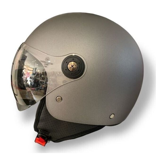 Casco Jfm Demi Jet Monocolore Antrcite Opaco