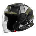 Casco Shoei J-cruise 3 Whizzy Tc11 - Matt Green Bl