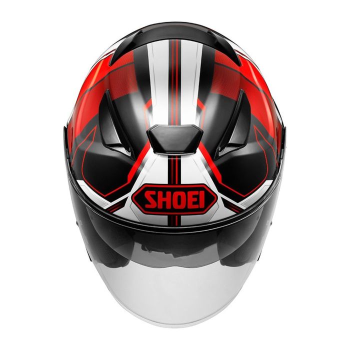 Casco Shoei J-cruise 3 Whizzy Tc1 - Black Red