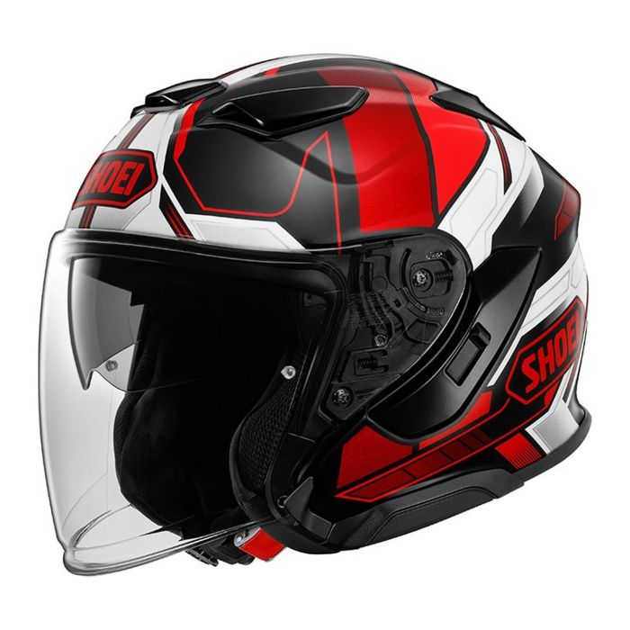 Casco Shoei J-cruise 3 Whizzy Tc1 - Black Red