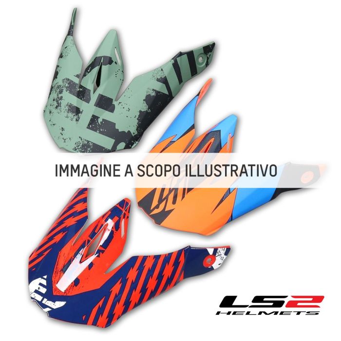 Ls2 Mx701 Peak Spire Black Titanium Red