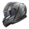 Casco Modulare Ls2 Ff908 Strobe Ii Code Black Grey