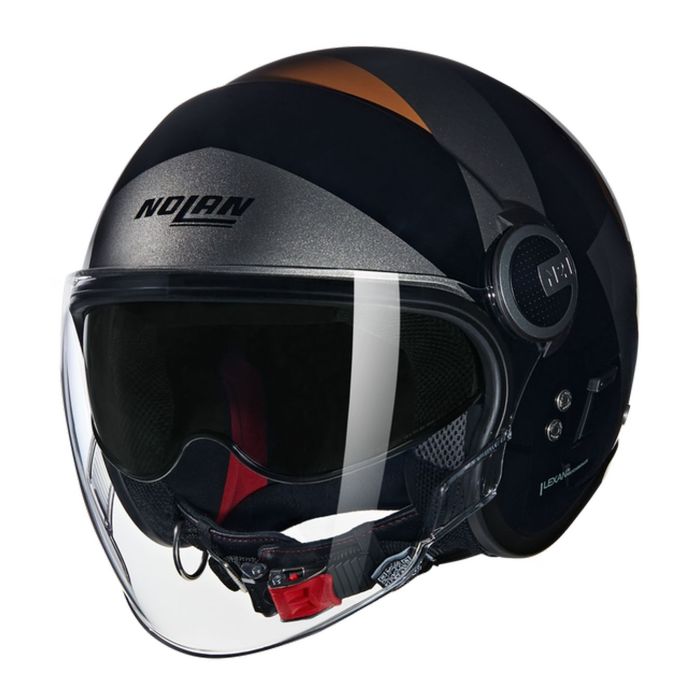 Casco Nolan N21 Visor 06 Tangente Nero Grigio Terra