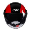 Casco Nolan N21 Visor 06 Bicromo Nero Rosso Arancione