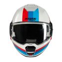 Casco Nolan N120-1 Lineo Bianco Blu Rosso