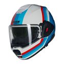 Casco Nolan N120-1 Lineo Bianco Blu Rosso