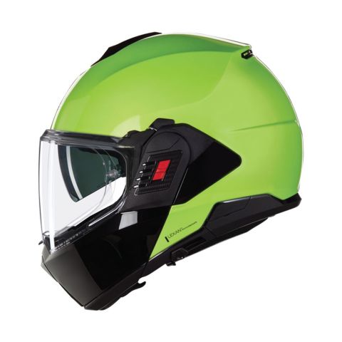 Casco Nolan N120-1 Mivedi Verde Impulso - Nero
