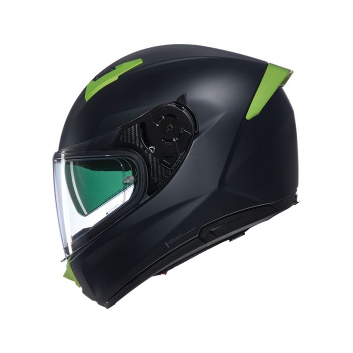 Casco Nolan N60-6 Classico Nobile Nero Verde Impulso O