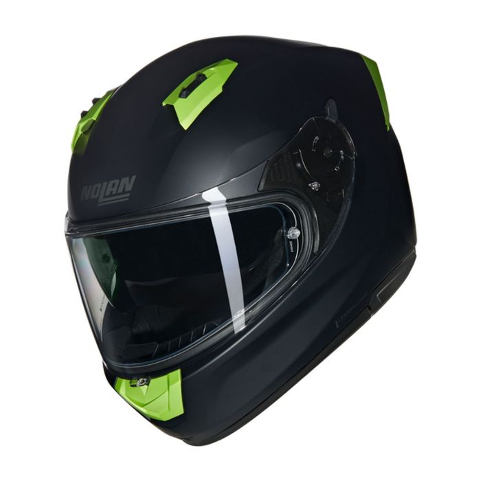Casco Nolan N60-6 Classico Nobile Nero Verde Impulso O