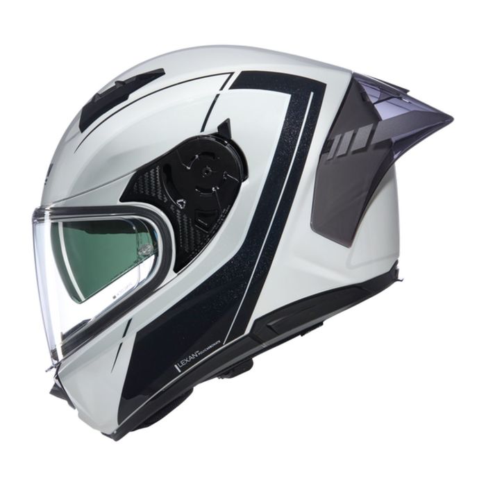 Casco Nolan N60-6 Sport Mesmerico Bianco Nero Metal