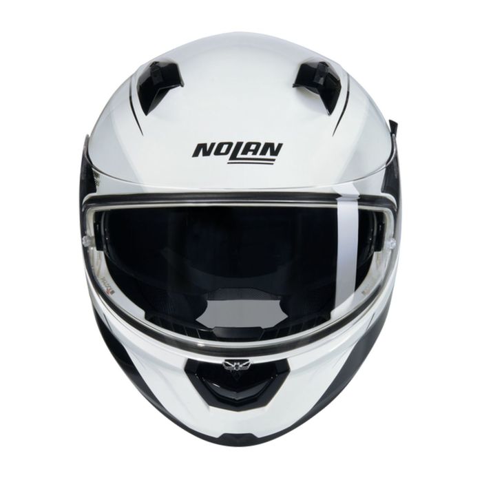 Casco Nolan N60-6 Sport Mesmerico Bianco Nero Metal