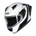 Casco Nolan N60-6 Sport Mesmerico Bianco Nero Metal