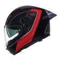 Casco Nolan N60-6 Sport Mesmerico Nero Rosso Metal