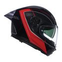 Casco Nolan N60-6 Sport Mesmerico Nero Rosso Metal