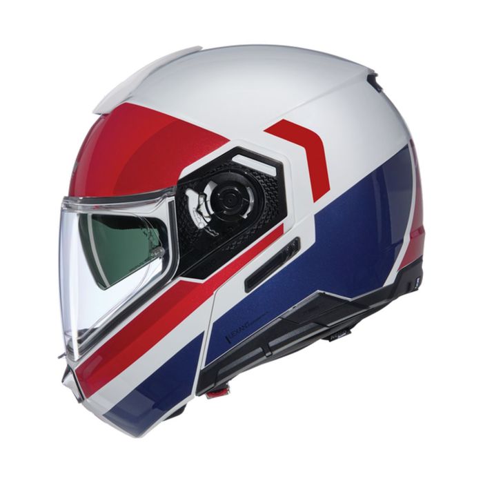 Casco Nolan N90-3 06 Roboto Bianco Rosso Blu