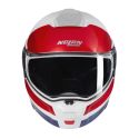 Casco Nolan N90-3 06 Roboto Bianco Rosso Blu