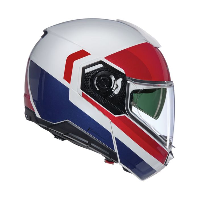 Casco Nolan N90-3 06 Roboto Bianco Rosso Blu