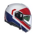 Casco Nolan N90-3 06 Roboto Bianco Rosso Blu