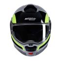 Casco Nolan N90-3 06 Roboto Grigio Nero Giallo L