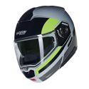Casco Nolan N90-3 06 Roboto Grigio Nero Giallo L