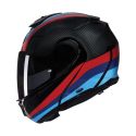 Casco Nolan X-1005 Ultra Carbon Gran Tour Blu Rosso Azzurro