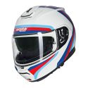 Casco Nolan N100-6 Assoluto Bianco Blu Rosso Azz