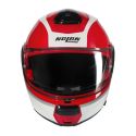 Casco Nolan N100-6 Incognito Rosso Bianco Argento