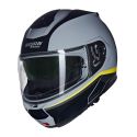 Casco Nolan N100-6 Incognito Grigio Giallo Nero
