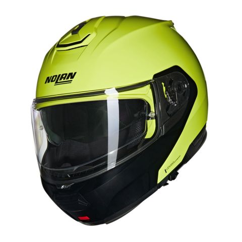 Casco Nolan N100-6 Mivedi Verde Impulso - Nero