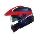 Casco Nolan N70-2 X 06 Convinto Blu Rosso Bianco