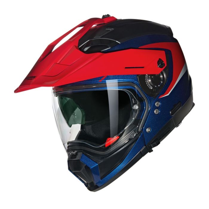 Casco Nolan N70-2 X 06 Convinto Blu Rosso Bianco