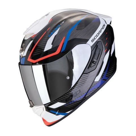 Casco Scorpion Exo-1400 Evo Ii Air Accord Nero-blu-bianco