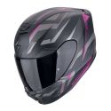 Casco Scorpion Exo-391 Aaxo Nero Opaco-rosa