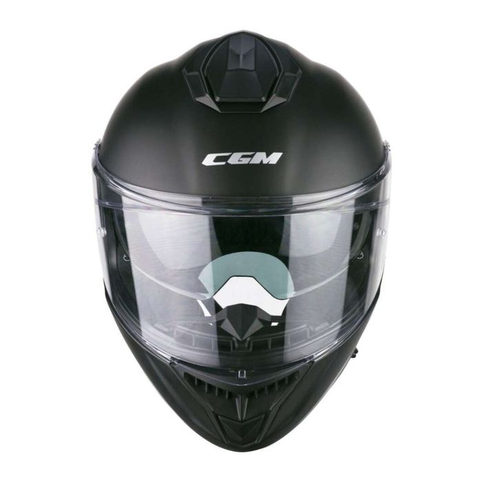Casco Integrale Fibra Cgm 360a Kad Mono Nero Opaco