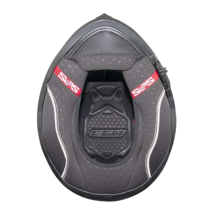 Casco Integrale Fibra Cgm 360a Kad Mono Nero Opaco