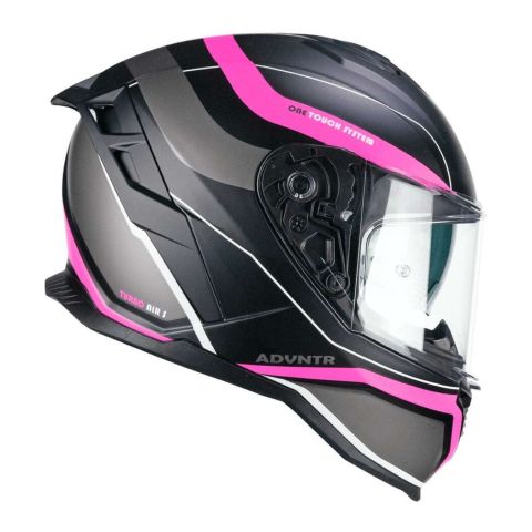 Casco Integrale Cgm 363x Shot Run Nero Fucsia Fluo Opa