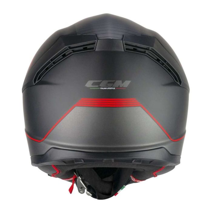 Casco Integrale Cgm 360g Kad Ride Nero Rosso Opaco
