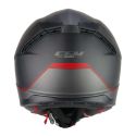 Casco Integrale Cgm 360g Kad Ride Nero Rosso Opaco