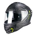 Casco Integrale Cgm 363s Shot Nippo Nero Giallo Fluo Opa